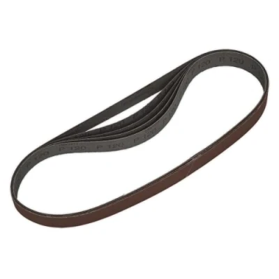 Image of Sealey Sanding Belt 25 x 762mm 120Grit Pack of 5