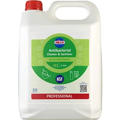 Image of Nilco Antibacterial Cleaner &amp; Sanitiser 5L SVTN5CPCP