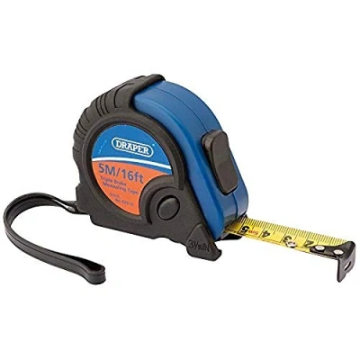 Image of Draper Soft Grip Measuring Tape, 5m/16ft x 19mm