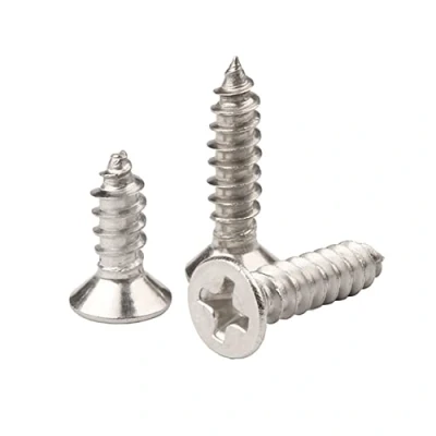 Image of ORANXIN M4 x 40mm 40 Pcs Stainless Steel 304 Cross Countersunk Wood Screws Self Drilling Flat Head Lengthen Tapping