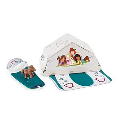 Image of SCHLEICH 42537 Accessories Camping Horse Club Toy Playset Accessory for children aged 5 12 Years