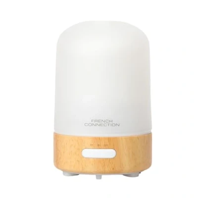 Image of French Connection Home Fragrance Essential Oil Electronic Diffuser 100ML Ultrasonic Aromatherapy Plug in Air Freshener Aroma Incense Mist Humidification LED light for Bedroom Yoga Office Spa