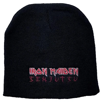 Image of Razamataz Iron Maiden &#039;Senjutsu&#039; (Black) Beanie Hat