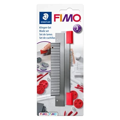 Image of STAEDTLER 8700 04 FIMO Cutter Blades Assorted (Pack of 3)