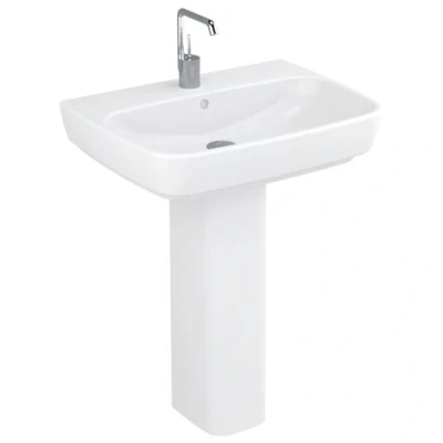 Image of Vitra Shift Washbasin White 650mm X 480mm 155mm 4383B003 0973