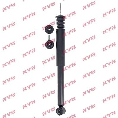 Image of 562009U000 Shock absorber KYB Excel G 343810 Rear Axle Gas Pressure Twin Tube Damper with Rebound Spring Top pin, Bottom eye NISSAN: Note I