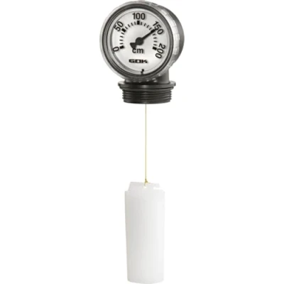 Image of GOK Level Monitor Universal &quot;Male G1.1/2&quot; Charcoal&quot;