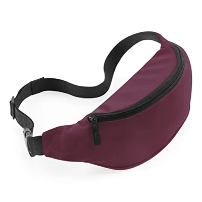 Image of BagBase BG42 Belt Bag Burgundy