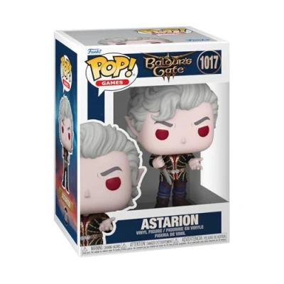 Image of Funko Pop! Games: Baldur&#039;s Gate Astarion 1/6 Odds for Rare Chase Variant 3 Collectable Vinyl Figure Gift Idea Official Merchandise Toys Kids &amp; Adults
