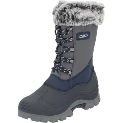 Image of CMP GIRL Magdalena Winter boots for kids, Size: 3, Graffite Textile/synthetics
