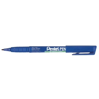 Image of Pentel 2.0mm Tip Fine Point Permanent Marker Blue