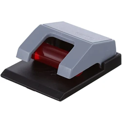 Image of MAUL Roller Clip S, Automatic clamp, self Adhesive, 33 x 43 17 mm, Grey, 10 Pieces