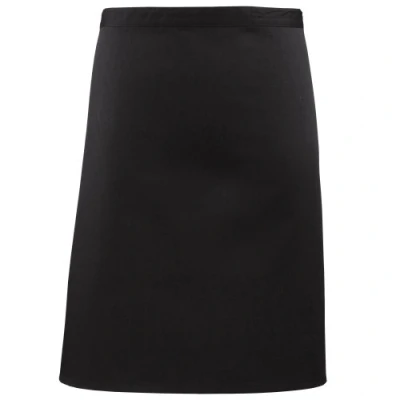 Image of Premier Colours Mid length Apron Black One Size