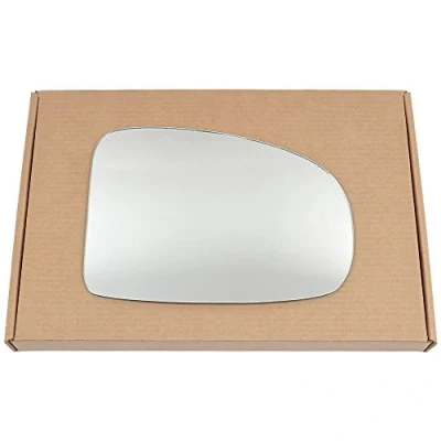 Image of Less4spares Wing Mirror Glass Right Compatible with Toyota Avensis 2009 2015 STICK ON Driver Off Side Convex