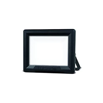 Image of Luceco LED Eco Slimline Floodlight, 20 Watts, Black