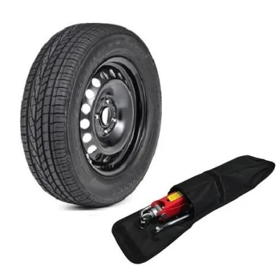 Image of 16&quot; FULL SIZE STEEL SPARE WHEEL &amp; 195/55R16 TYRE + TOOL KIT COMPATIBLE WITH RENAULT CLIO (2013 PRESENT DAY)
