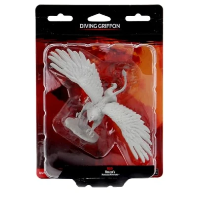 Image of WizKids Diving Griffon: D&amp;D Nolzur&#039;s Marvelous Unpainted Miniatures 2+ Players Ages 8+