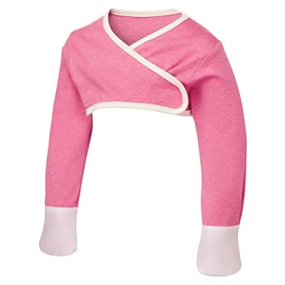 Image of ScratchSleeves 9 12m Cross over Pink marl