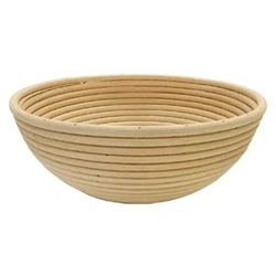 Image of Schneider ‎201220 Althuetter Markthandel Proving Basket Rattan Cane 1.5 kg Round