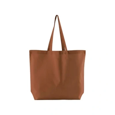 Image of Westford Mill W165 Organic Cotton InCo. Maxi Bag for Life Terracotta