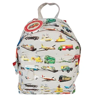 Image of dotcomgiftshop Children&#039;s Mini Backpack Choice Of Design (Vintage Transport)