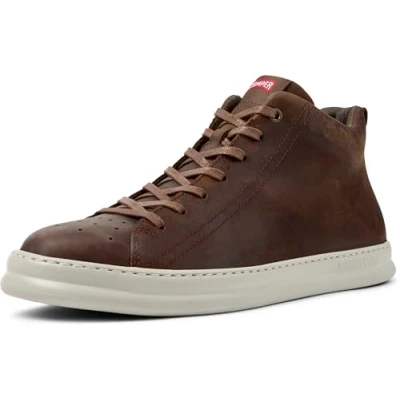 Image of Camper Men Runner Four K300347 Sneaker Bootie, Medium Brown 014, 9.5 UK