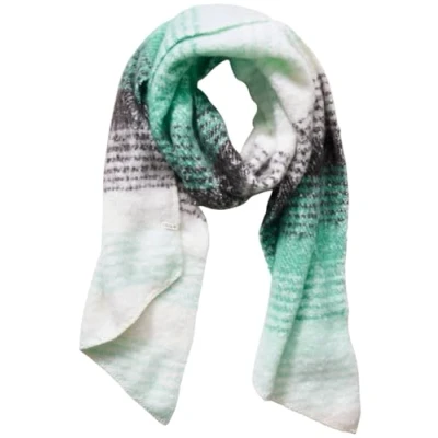 Image of Cecil Women&#039;s B572580 Striped Scarf, Aventurine Green, A
