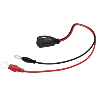 Image of CTEK 56 259 M6 Bulk Comfort Connect Eyelet Direct Connector, 6.3 mm, Black and Red