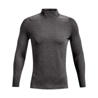 Image of Under Armour Men UA CG Fitted Mock, Warm Base Layer Top for Men, Compression Shirt Running, Skiing, Winter Cold Weather Fitness