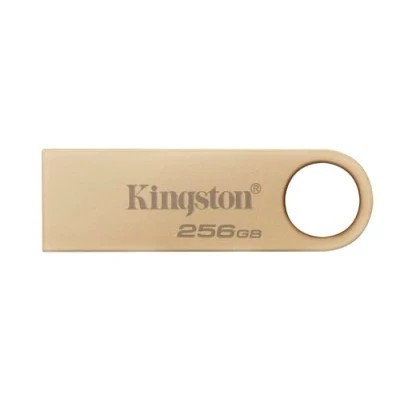 Image of Kingston DataTraveler SE9 Gen 3 256GB 220MB/s read Metal USB 3.2 1 Gold