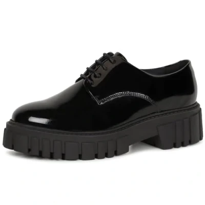 Image of Clarks PAGE WALK women&#039;s Casual Shoes in Black