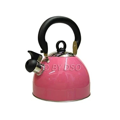 Image of Prima 2.5L Stainless Steel Whistling Kettle in Pink 11121C