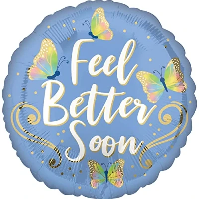 Image of Amscan 4168901 Sd C: Feel Better Butterflies