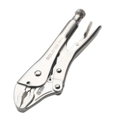 Image of Eclipse Professional Tools E10WR Curved Jaw Locking Pliers with Wire Cutters 250mm (10&quot;)