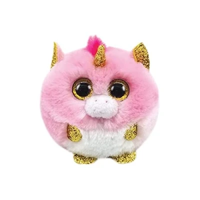 Image of Ty UK Ltd 2005125 Fantasia Unicorn Puffies Plush Animal, Multicolor, 7cm