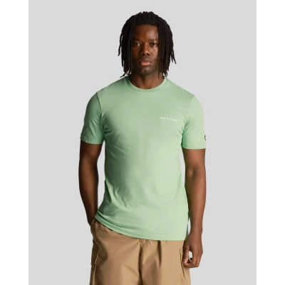 Image of Lyle &amp; Scott Basic Tshirt, Men&#039;s, Size: XXL, Argyle teal