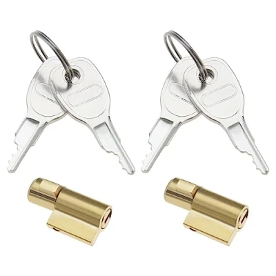 Image of SG Store 2PCS Trailer Hitch Coupling Lock with 4PCS Keys Compatible Erde Daxara Maypole Trailers