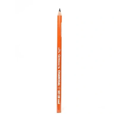 Image of General&#039;s 557 Series Charcoal Pencils 2B Each [Pack of 12 ]