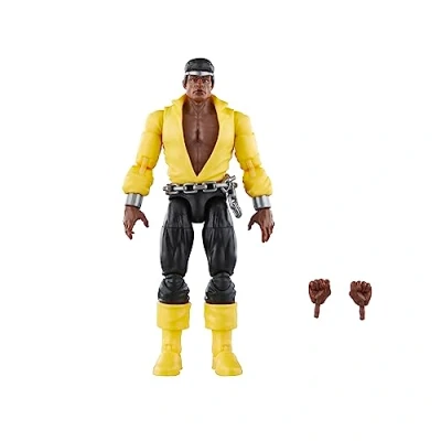 Image of Hasbro Marvel Legends Series Luke Cage Power Man, Knights 6&quot; Action Figures