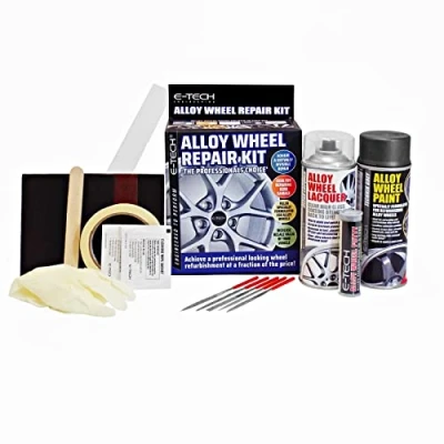Image of E TECH Alloy Wheel Refurbishment Kit Technik Grey Colour