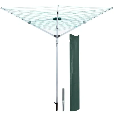 Image of OurHouse 40m Rotary Airer 4 Arm Powder Coated