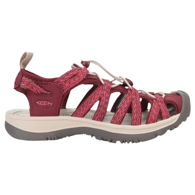 Image of KEEN Women&#039;s Whisper Sandal, Cayenne/Fired Brick, 5 UK