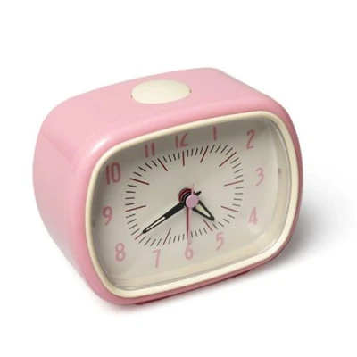 Image of Pink Retro Alarm Clock