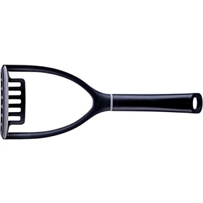 Image of Potato Masher Potatoes 2 in 1 with Scooped Edge and Non Scratch Silicone Heat Resistant Kitchen Utensils to Protect Stick Cookware 32cm