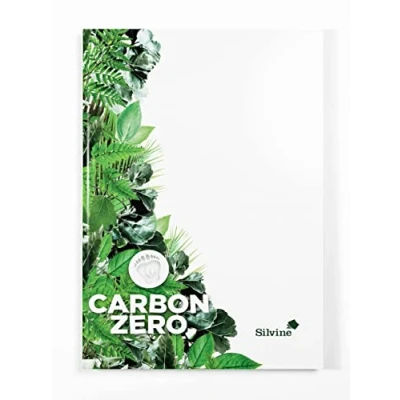 Image of Silvine Premium A4 Carbon Zero Hardback Notebook Lined (128 Pages)