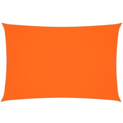 Image of vidaXL Sunshade Sail Oxford Fabric Rectangular 2x4 m Orange