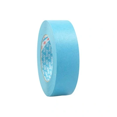 Image of 3M Scotch Water Resistant Blue Automotive Masking Tape, 07898 38 mm x 50 m Roll