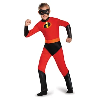 Image of Disney Official The Incredibles Costume Kids, Dash Kids Fancy Dress Up Outfit, Superhero Costumes for Boys S