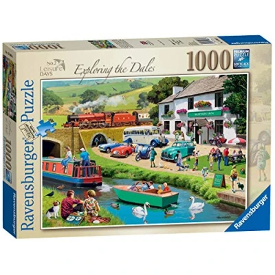 Image of Ravensburger Leisure Days No.2 Exploring the Dales 1000 Piece Jigsaw Puzzle for Adults &amp; Kids Age 12 and Up