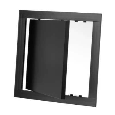 Image of 200x200mm Access Panel Concealed Wall Hatch 8x8 inch Inspection Door ABS Plastic Anthracite
